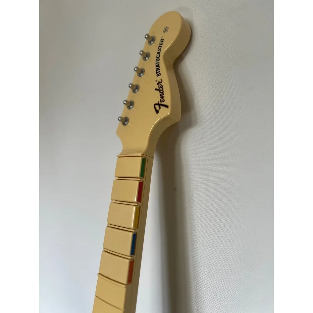 Rock Band Fender Stratocaster Guitar Controller Black Wii Parts Only